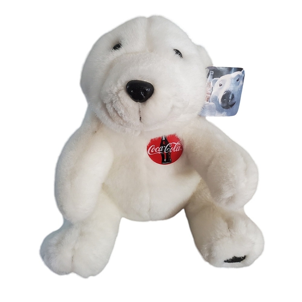Vintage Coca-Cola bear plush